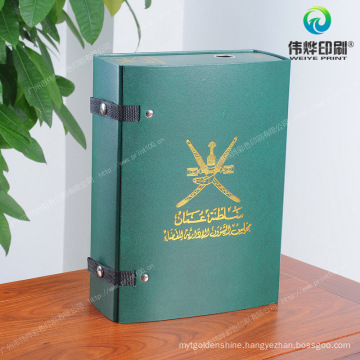 Customized Hot Stamping Printing Fancy Paper / PVC Packaging Gift Box